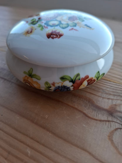 'Bum' Upcycled Floral Trinket Pot