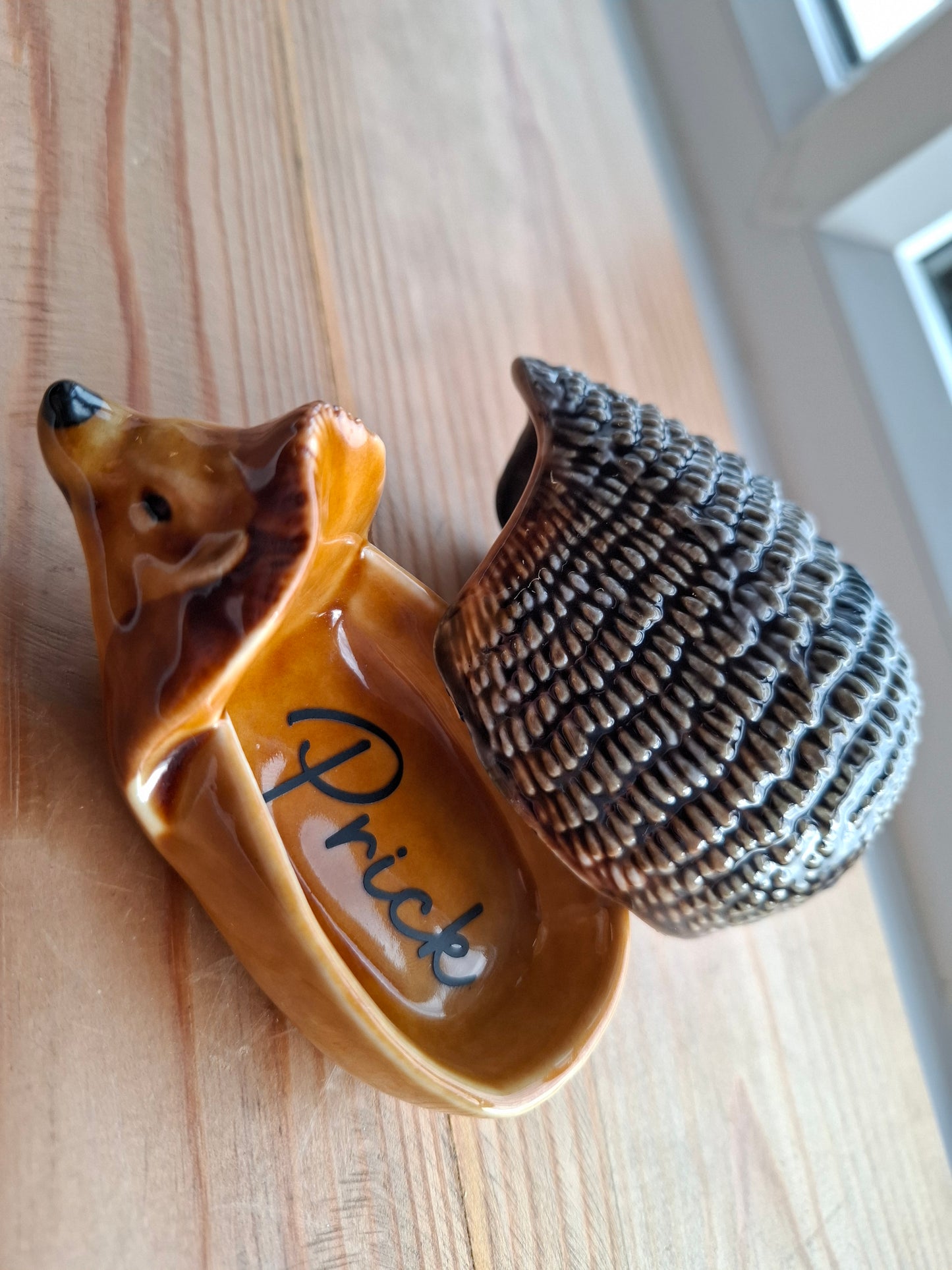 'Prick' Upcycled Wade Hedgehog Trinket Pot