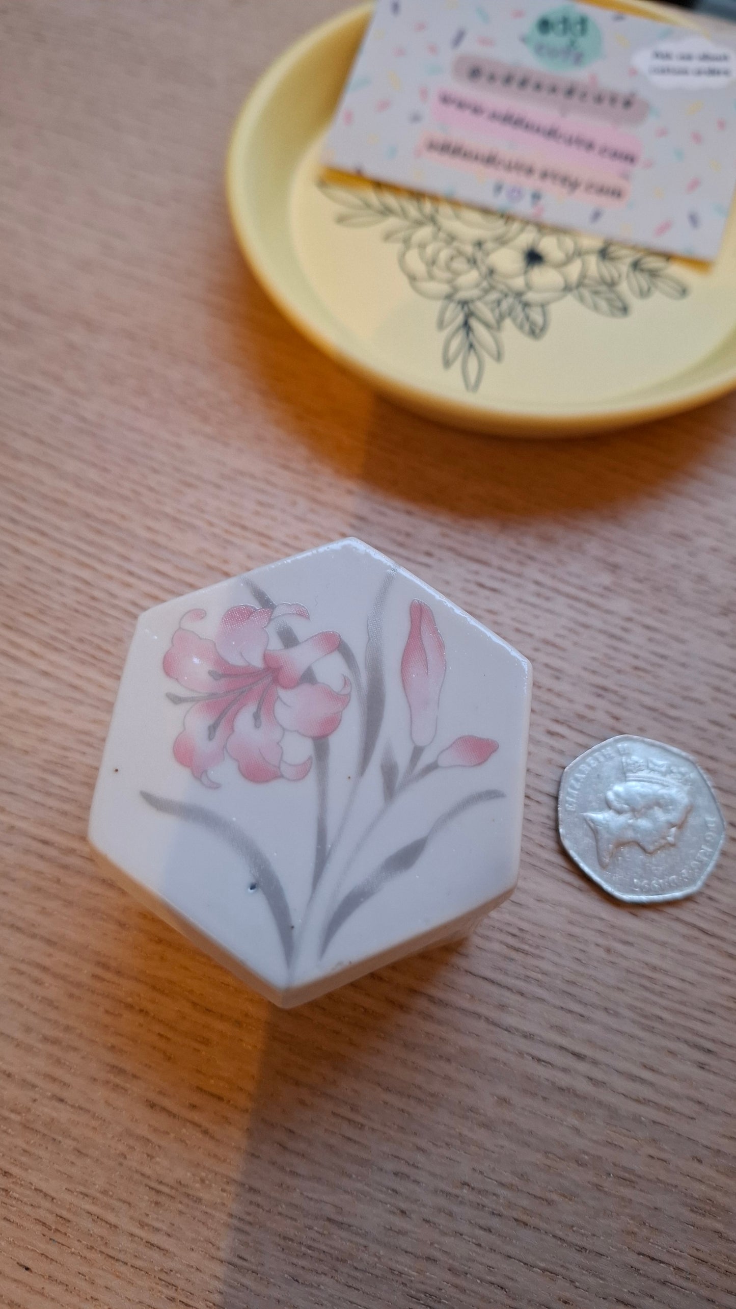 'Cunt' Upcycled Small Lily Trinket Pot