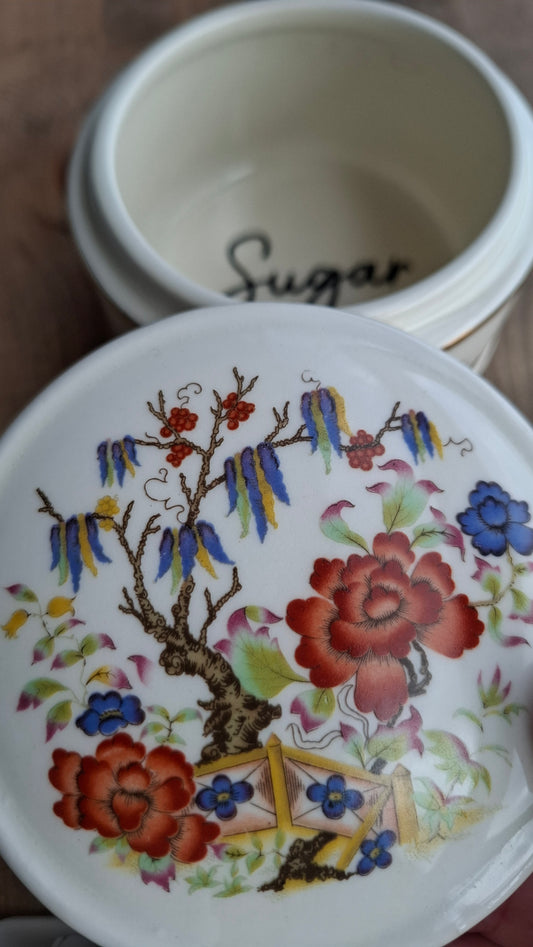 'Sugar Tits' Upcycled Chunky Floral Pot