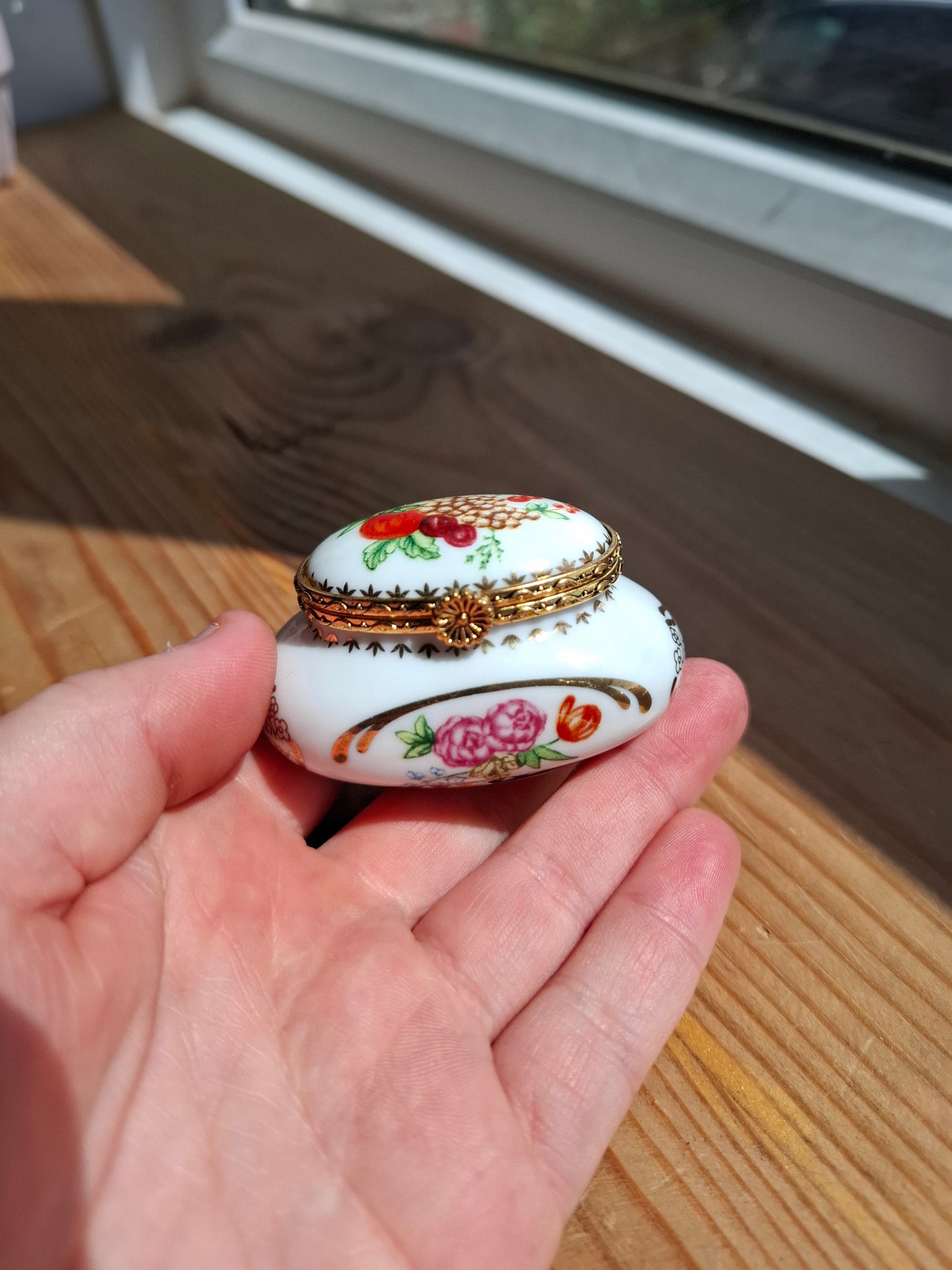 'Cunt' Upcycled Little White Chest Trinket Pot