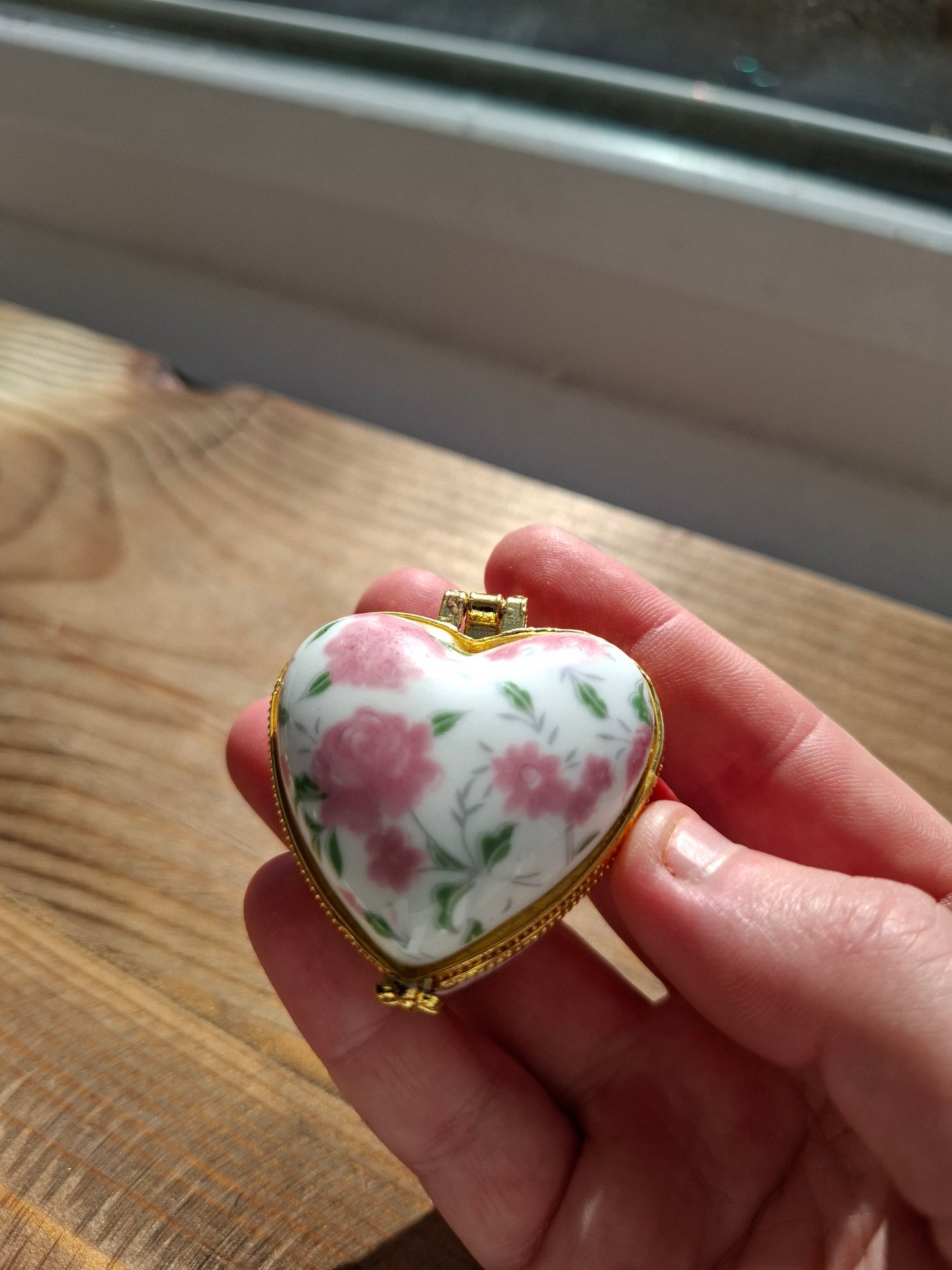 'Cunt' Upcycled Mini Trinket/Pill Pot Pink Floral
