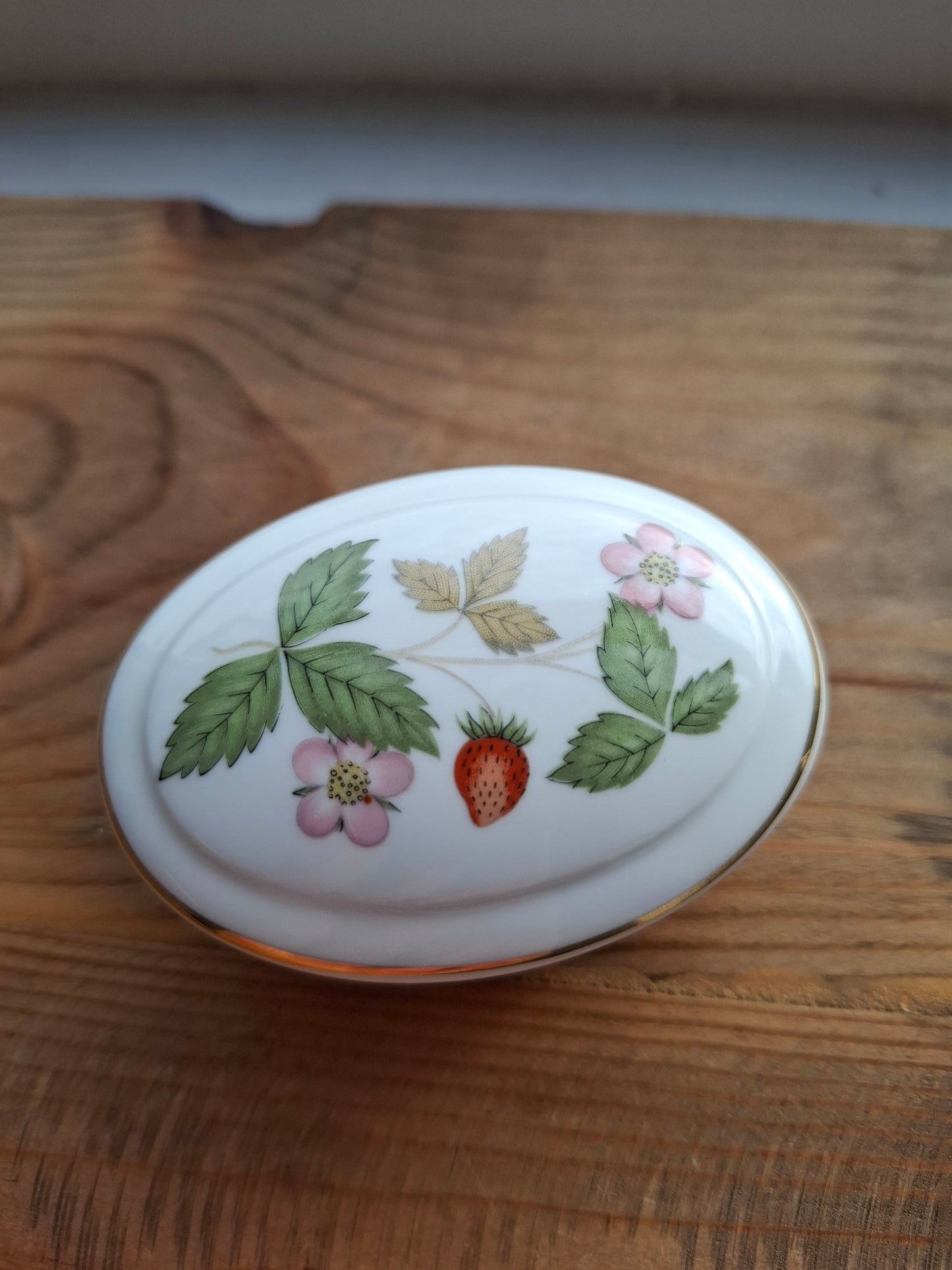 'Bell End' Upcycled Wild Strawberry Trinket Pot