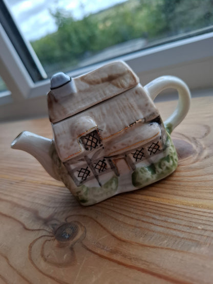 'Cunt' Upcycled Little Cottage Teapot Trinket Pot