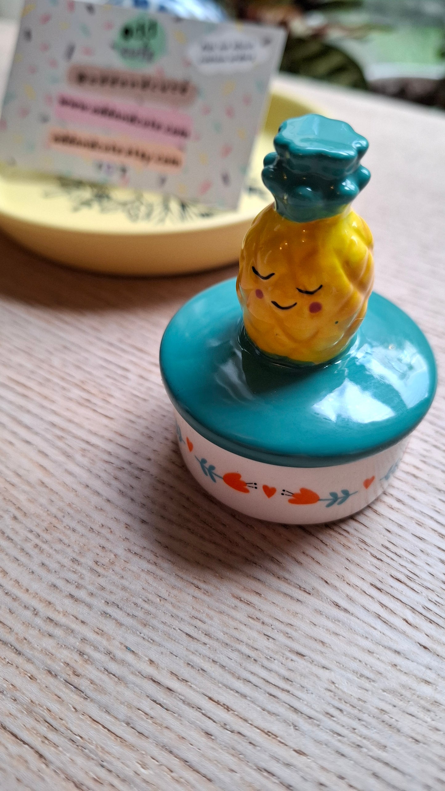 'Bum' Upcycled Pineapple Trinket Pots