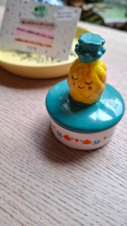 'Bum' Upcycled Pineapple Trinket Pots