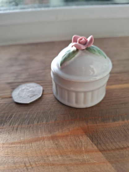 'Cunt' Upcycled Little Rose Trinket Pot