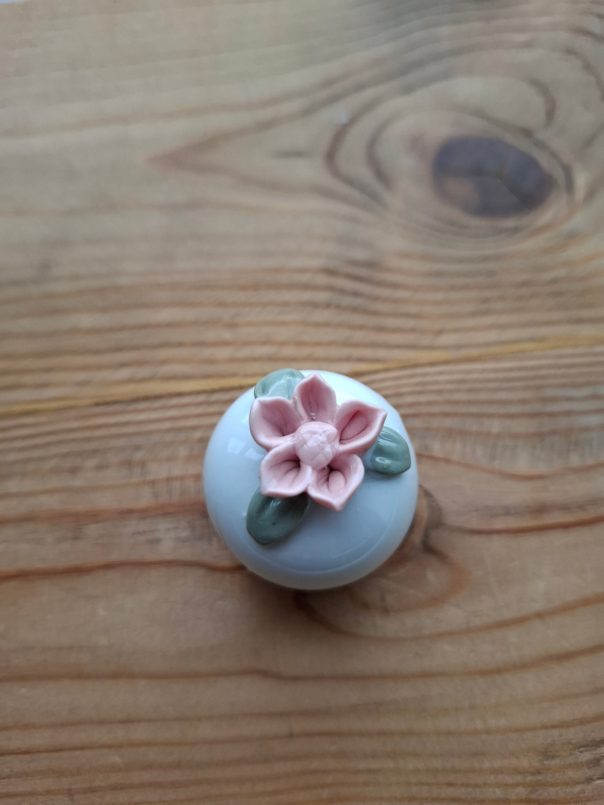 'Cunt' Upcycled Little Pink Rose Trinket Pot