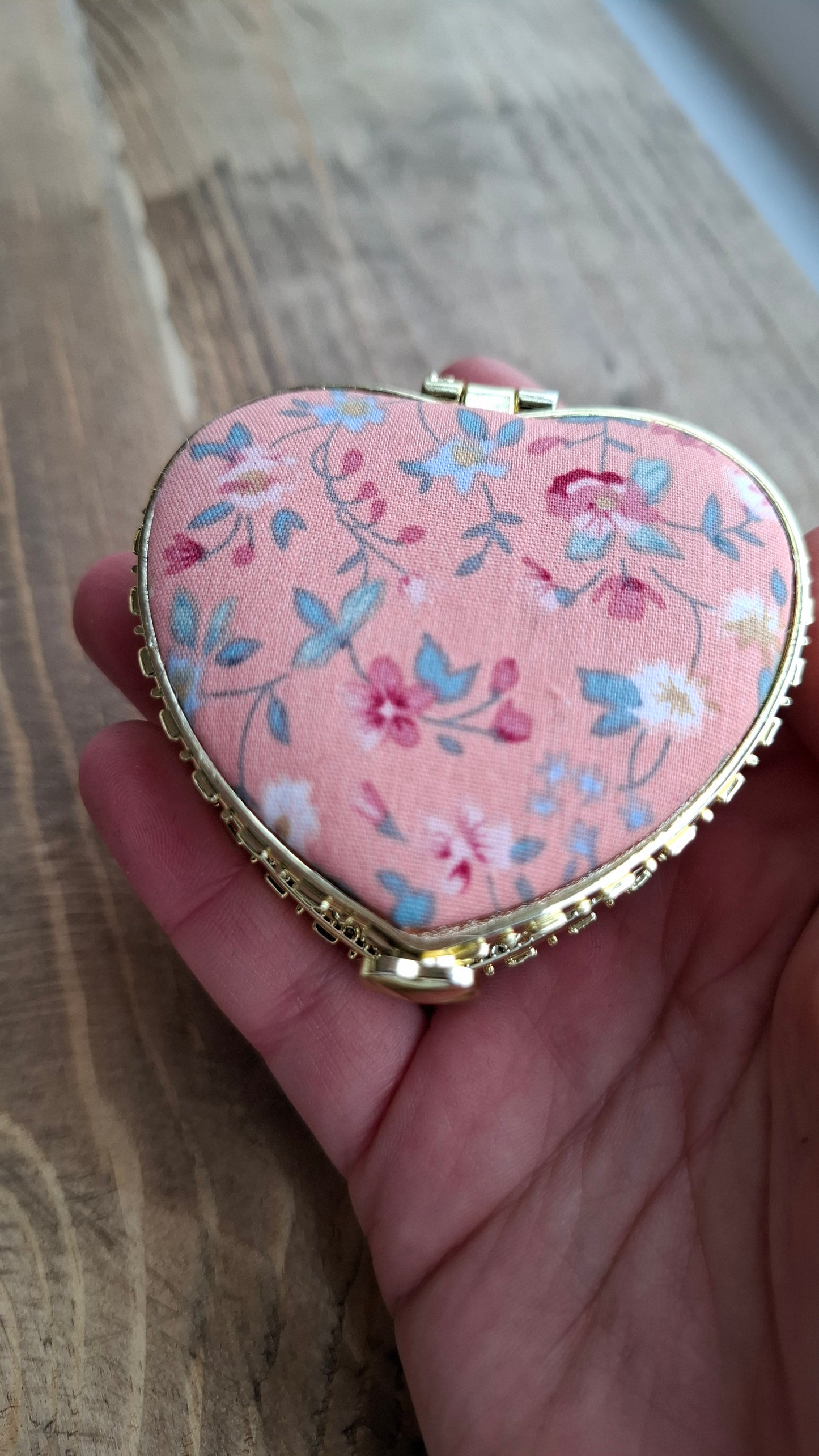 'Cunt' Compact Mirror, Heart Shaped
