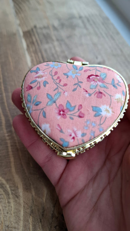 'Cunt' Compact Mirror, Heart Shaped