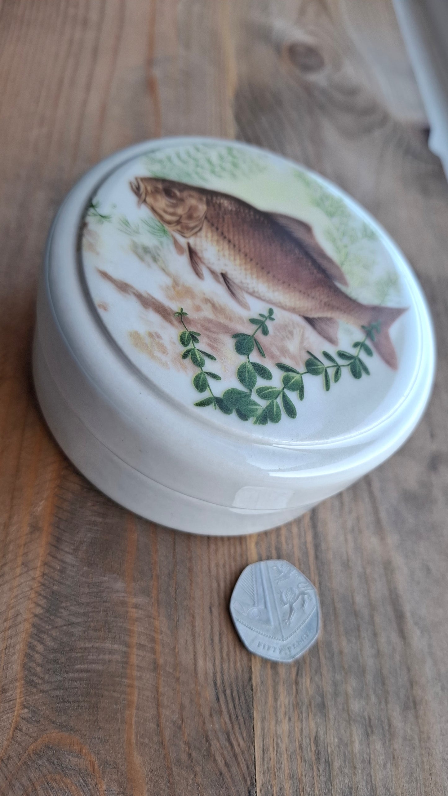 'Cunt' Upcycled Fish Ceramic Pot