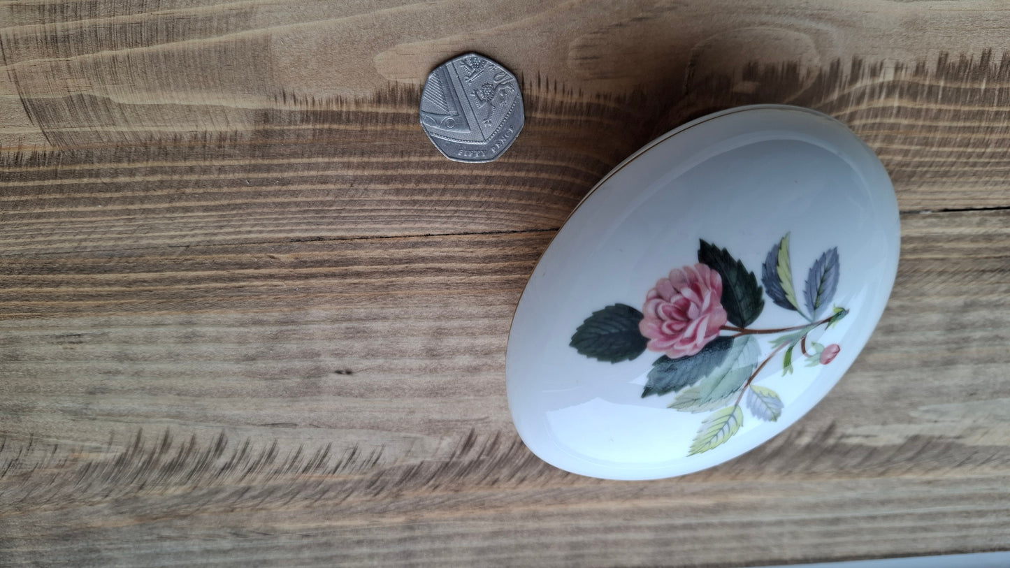 'Cunt' Upcycled Large Egg Shaped Trinket Pot