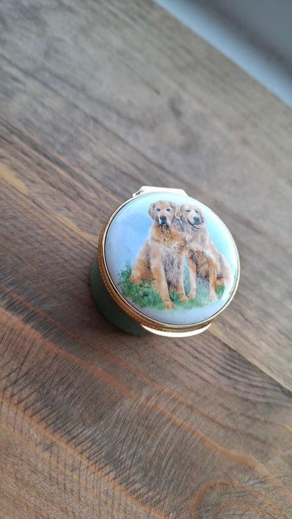 'Cunt' Upcycled Golden Retriever Trinket Pot