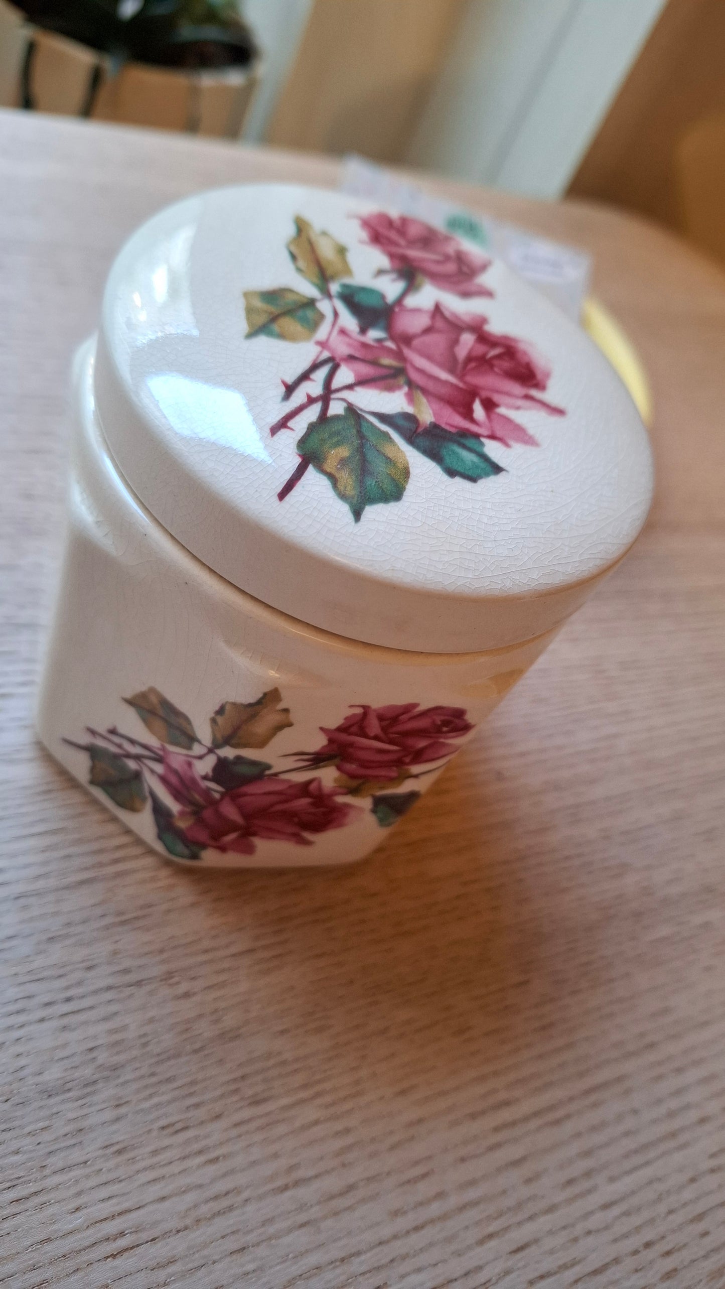 'Twat' Upcycled Tall Rose Pot