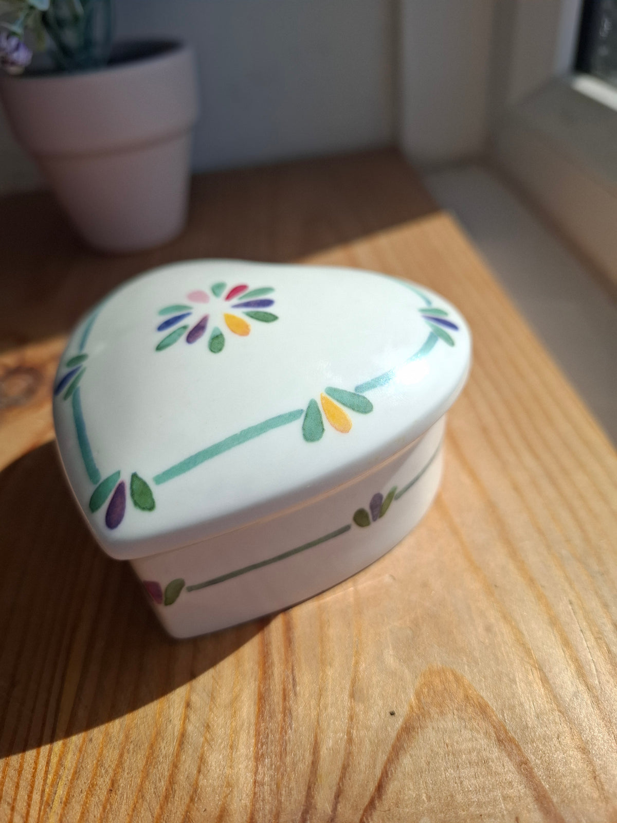'Slag' Upcycled Heart Shaped Trinket Pot