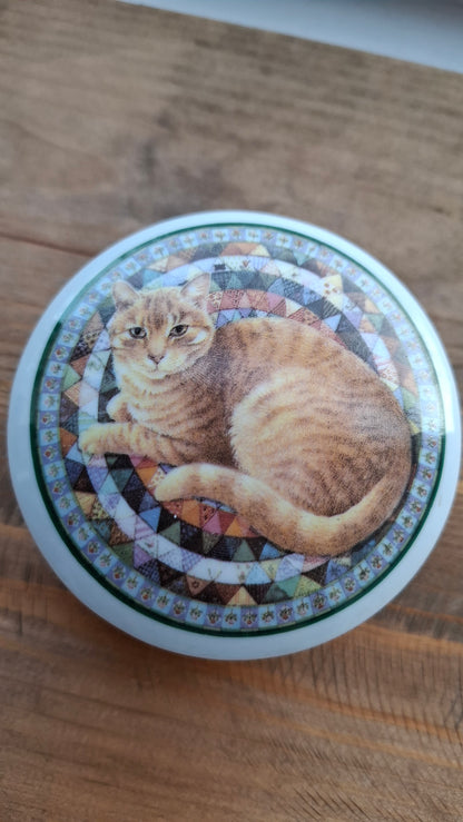 'Cunt' Upcycled Ceramic Cat Ashtray