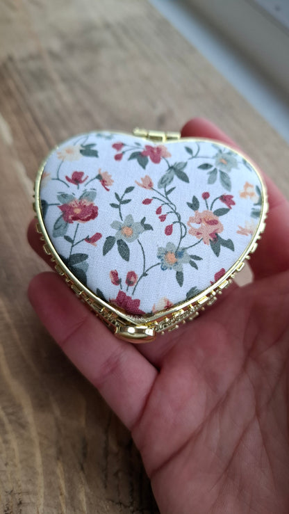 'Cunt' Compact Mirror, Heart Shaped