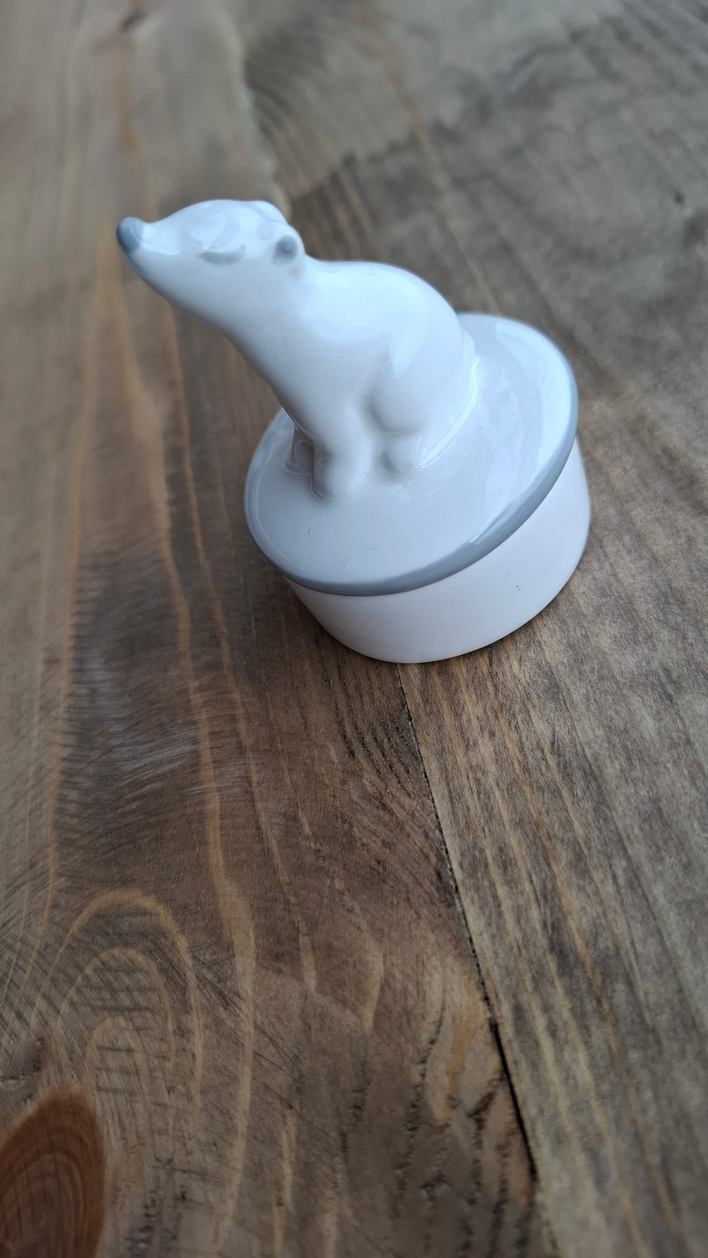 'Cunt' Upcycled Bear Trinket Pot