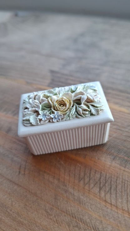 'Cunt' Upcycled Little Rectangular Floral Pot