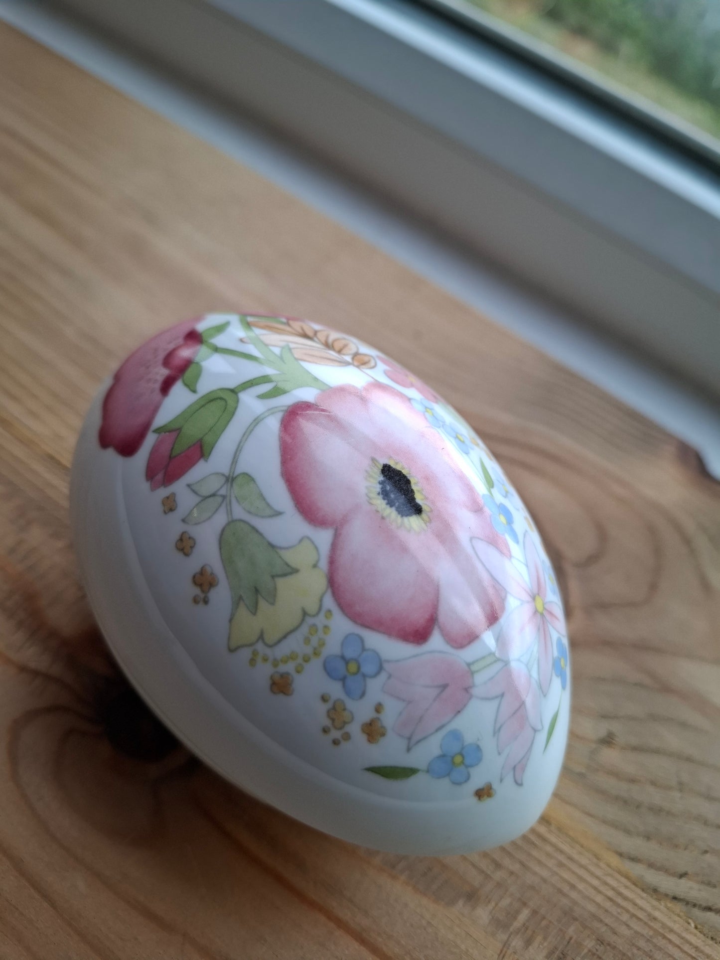 'Cunt' Upcycled Large Egg Shaped Cartoony Trinket Pot