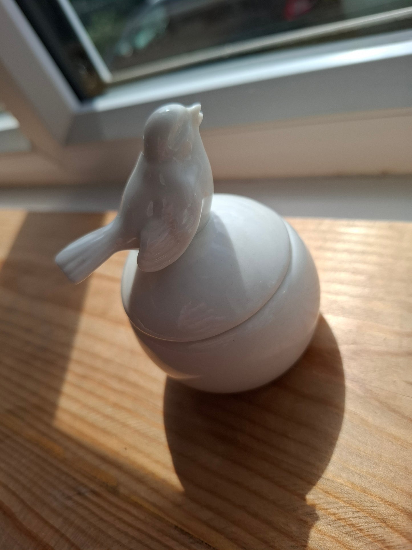 'Cunt' Upcycled Little White Bird Trinket Pot