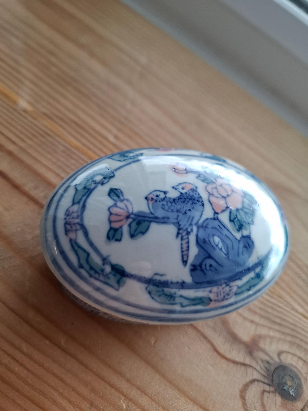 'Cunt' Upcycled Oval Shaped Birdy Trinket Pot