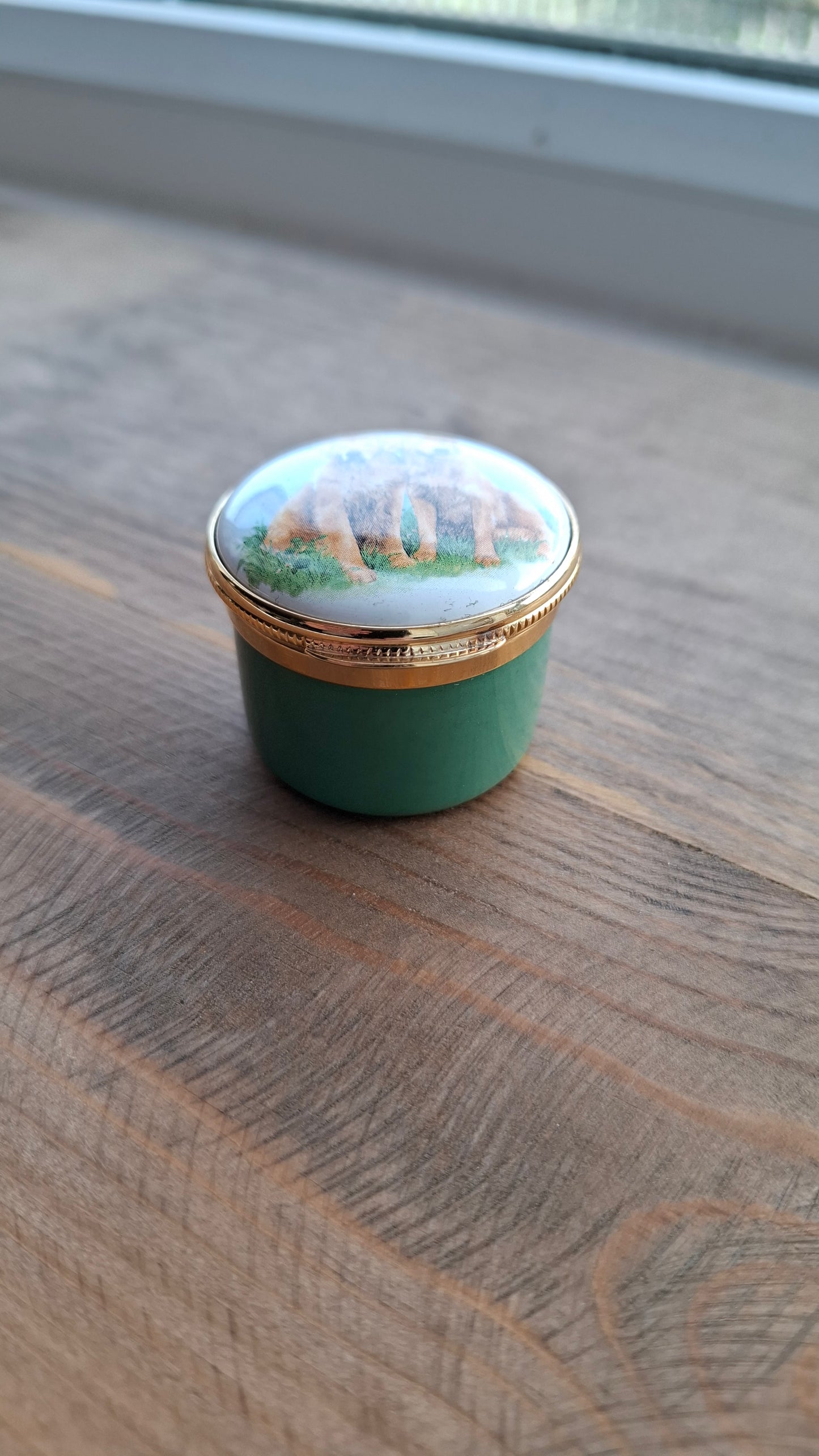 'Cunt' Upcycled Golden Retriever Trinket Pot