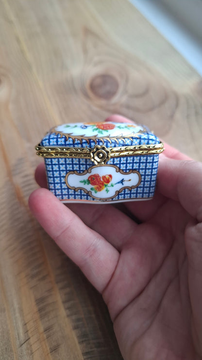 'Cunt' Upcycled Little Blue Chest Trinket Pot