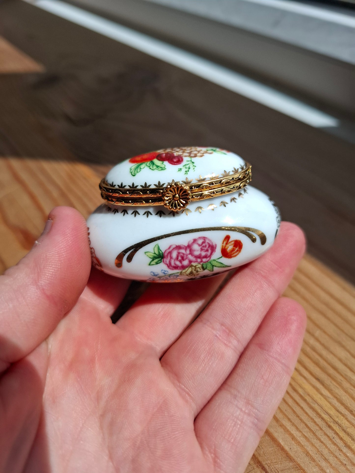'Cunt' Upcycled Little White Chest Trinket Pot