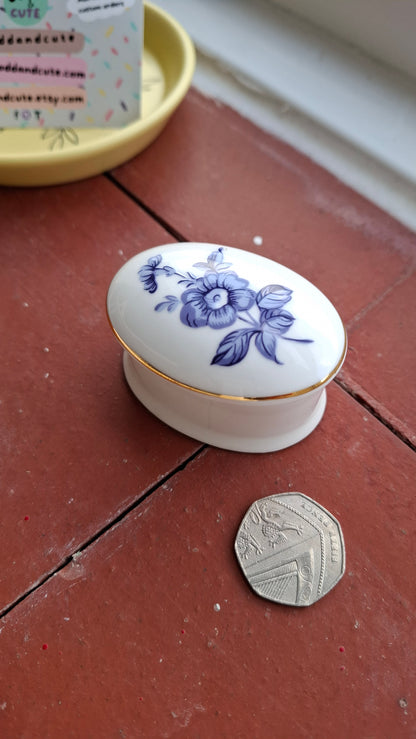 'Twat' Upcycled Oval Shaped Trinket Pot