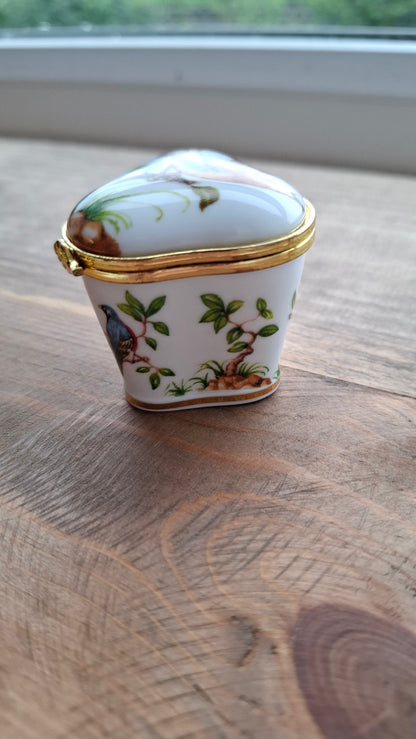 'Twat' Upcycled Unusual Shaped Bird Trinket Pot