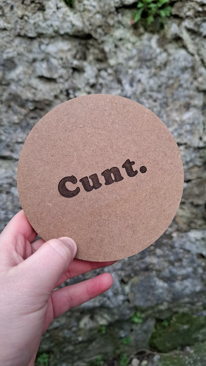 Cursey Coasters (Circle)