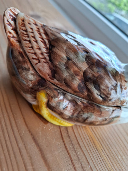 'Fuck A Duck' Upcycled Duck Trinket Pot