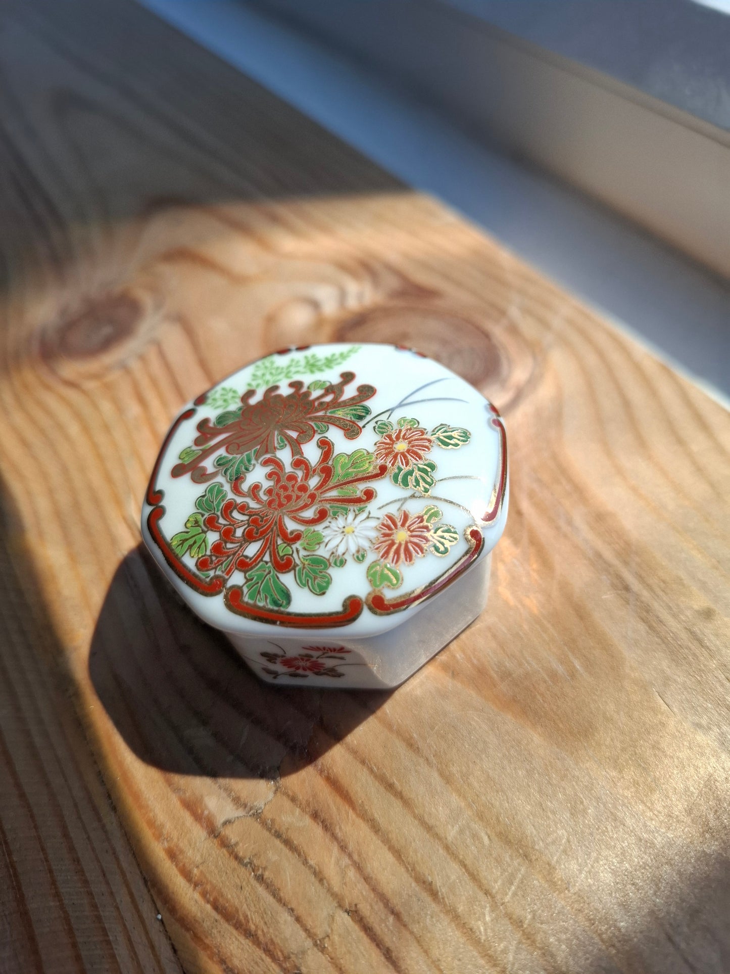 'Twat' Upcycled Small Octagonal Shaped Trinket Pot